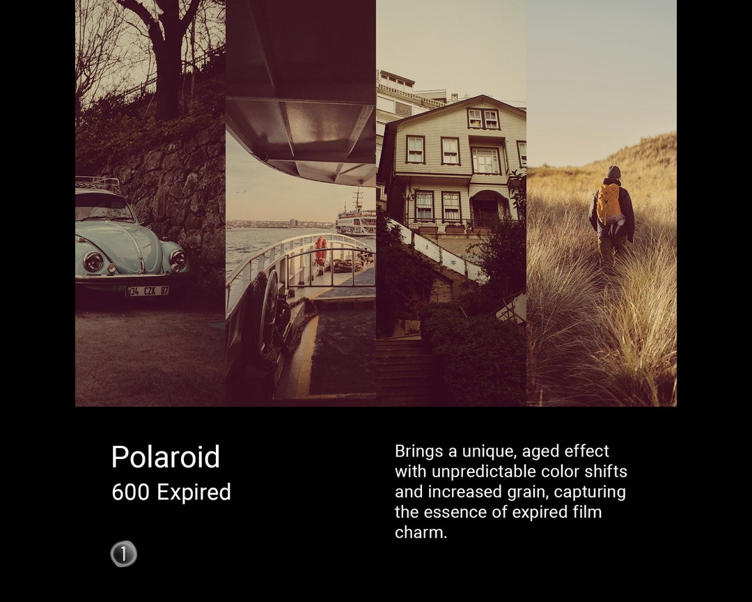 Expired Polaroid 600 Film Vintage Polaroid One Step Color Camera