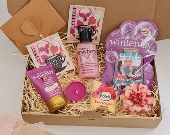 Wellness Geschenkbox / kleines Geschenk für Frauen / Geschenk Ostern / Geschenkkorb / Personalisiertes Geschenk / Geschenkset Frauen /38