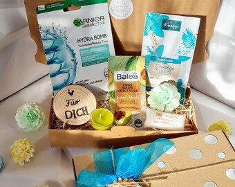 Kleines Geschenk für Frauen, Ostern Geschenk, personalisierte Wellness Geschenkbox zum Geburtstag, Geschenk für Freundin Mama Kollegin /79