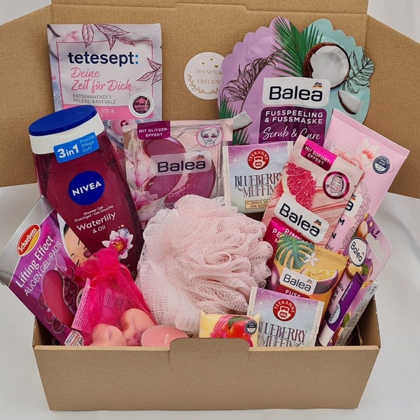 Geschenkbox für Frauen, Wellnessbox, Spa Geschenk, Beautyset für Freundin zum Geburtstag, Hochzeit,  Weihnachten, Geburt, personalisiert /5