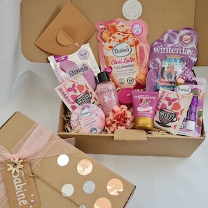 Wellness Geschenkbox für Frauen / Geburtstagskiste / Geschenk für Frauen zu Weihnachten / Geschenkbox für Freundin / Entspannungsbox / 37
