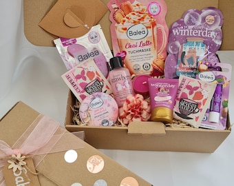 Wellness Geschenkbox für Frauen / Geburtstagskiste / Geschenk für Frauen zu Weihnachten / Geschenkbox für Freundin / Entspannungsbox / 37