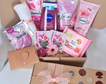 Geschenkset für Frauen / Personalisierte Wellness Geschenkbox Geburtstagsgeschenk / Weihnachtsgeschenk / Beautybox für Freundin /47