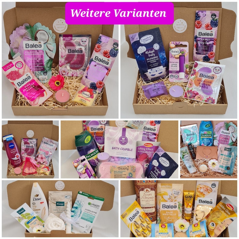 Kleines Geschenk für Frauen, Ostern Geschenk, personalisierte Wellness Geschenkbox zum