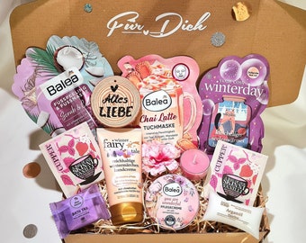 Wellness Geschenkbox für Frauen / Geburtstagskiste / Geschenk für Frauen zum Geburtstag / Geschenkbox für Freundin / Ostern Geschenk / 49