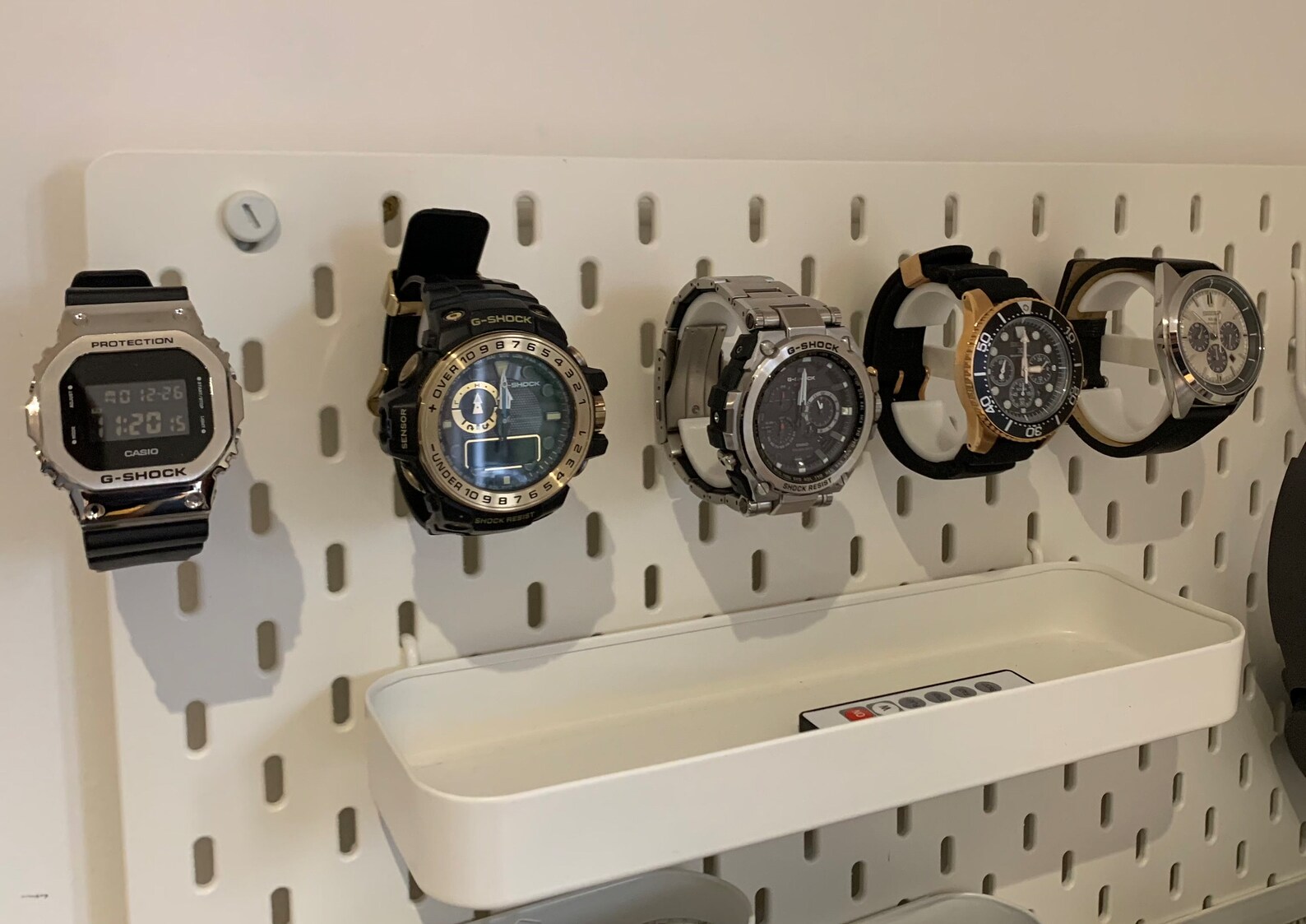Wrist Watch Display Holder for Ikea SKÅDIS Pegboard Etsy