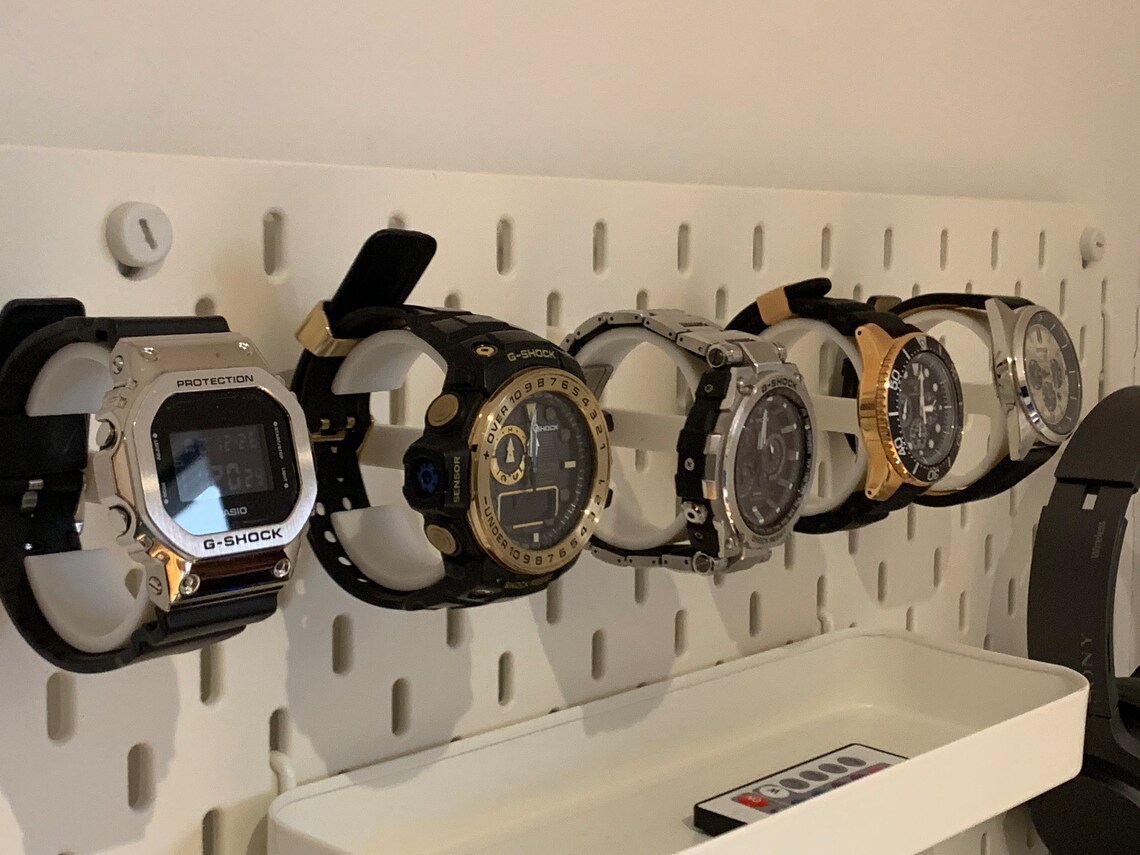 Wrist Watch Display Holder for Ikea SKÅDIS Pegboard Etsy