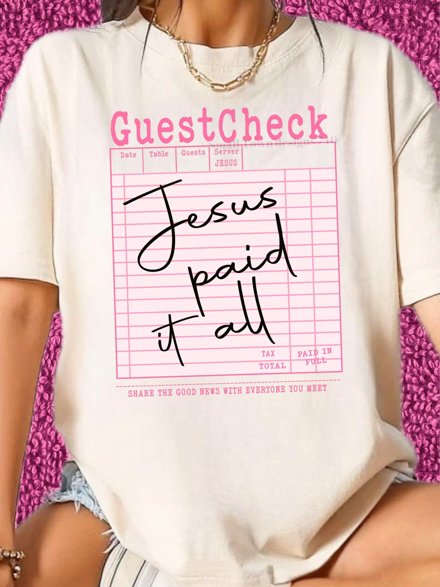 Jesús lo pagó todo Paquete de diseño digital PNG de alta resolución - Sublimación o DTF - 2 archivos