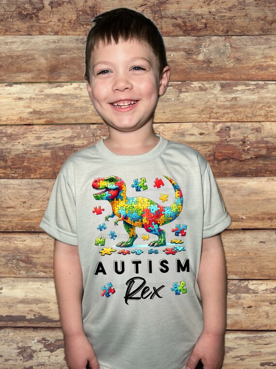 Tow Dinosaur Heart Puzzle T Shirt Autism Awareness Tow Dinosaur Heart Puzzle T Shirt Autism Awareness