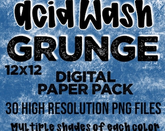 30 kleuren acid wash grunge transparante achtergrond digitaal papier - png-bestanden met hoge resolutie