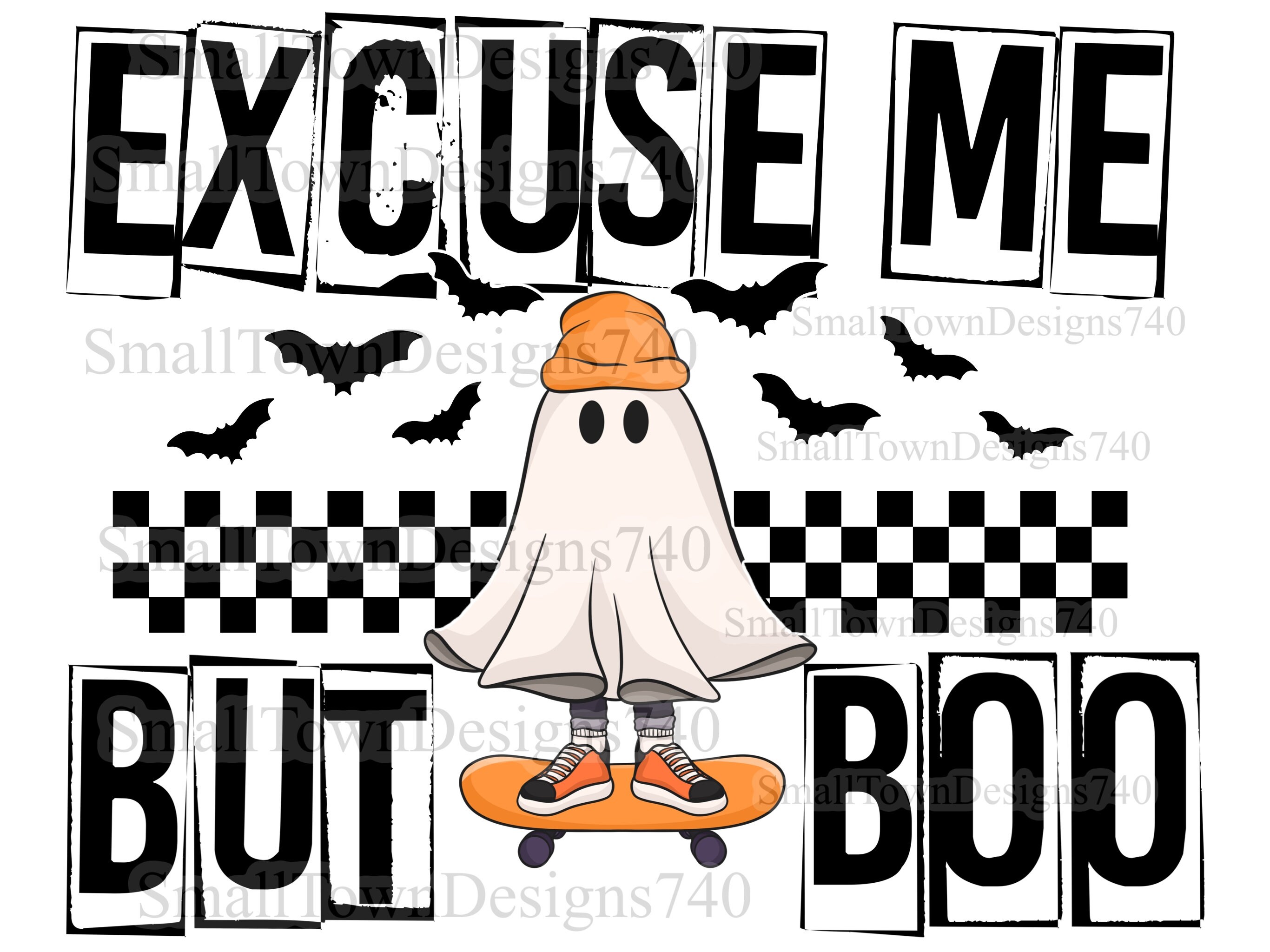 But Boo Excuse Me but Boo High Resolution PNG Design Ghost Beanie Toboggan ...