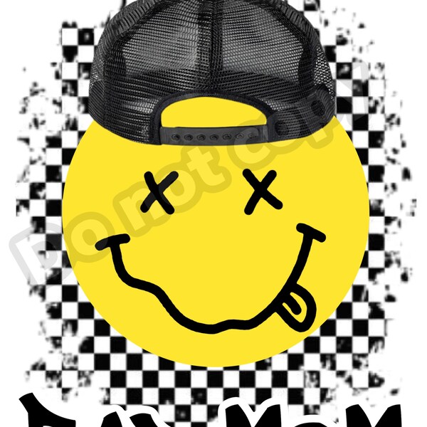 Smiley Face X Eyes - Etsy