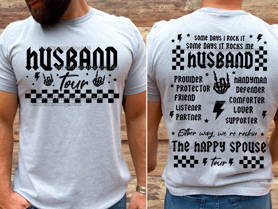 Husband Happy Spouse World Tour - Original Artist - High Resolution PNG ...