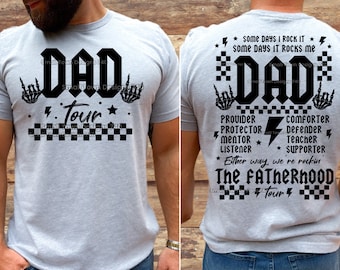 Fatherhood Dad World Tour - Original Artist  - high resolution PNG digital design sublimation DTF