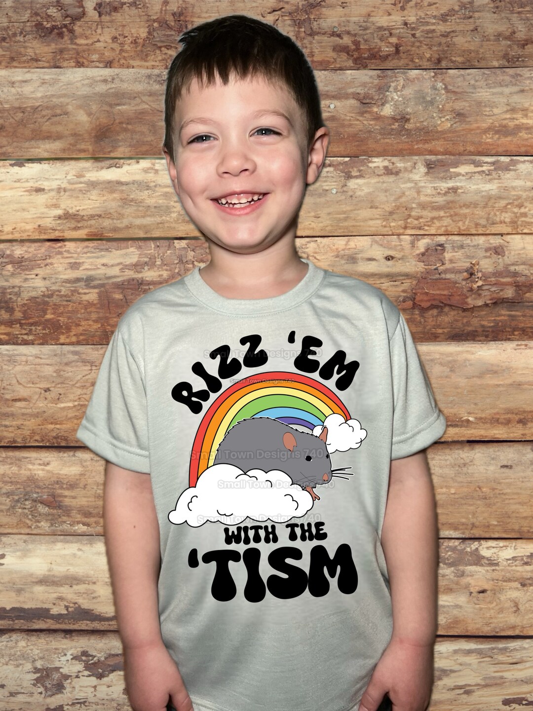 Autistic Rizz Kid RIZZ - Autism Awareness High Resolution PNG Digital Design Sublimation ...