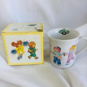Vintage 1984 Cabbage Patch Kids Mug OAA Korea w Original Box Extra Special Edition