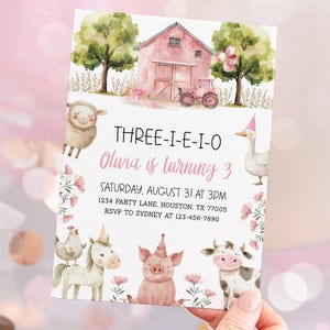 three i e i o invitation