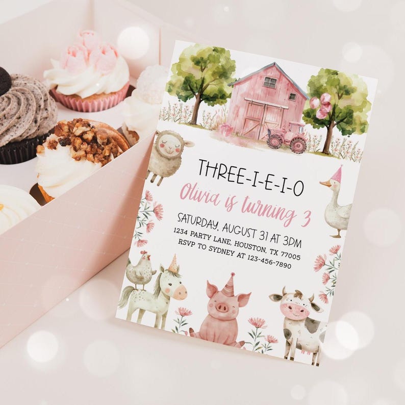 three i e i o invitation