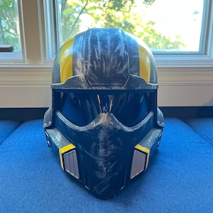 3D Printed Helldivers 2 - B-01 Tactical Helmet (Heavily Weathered)