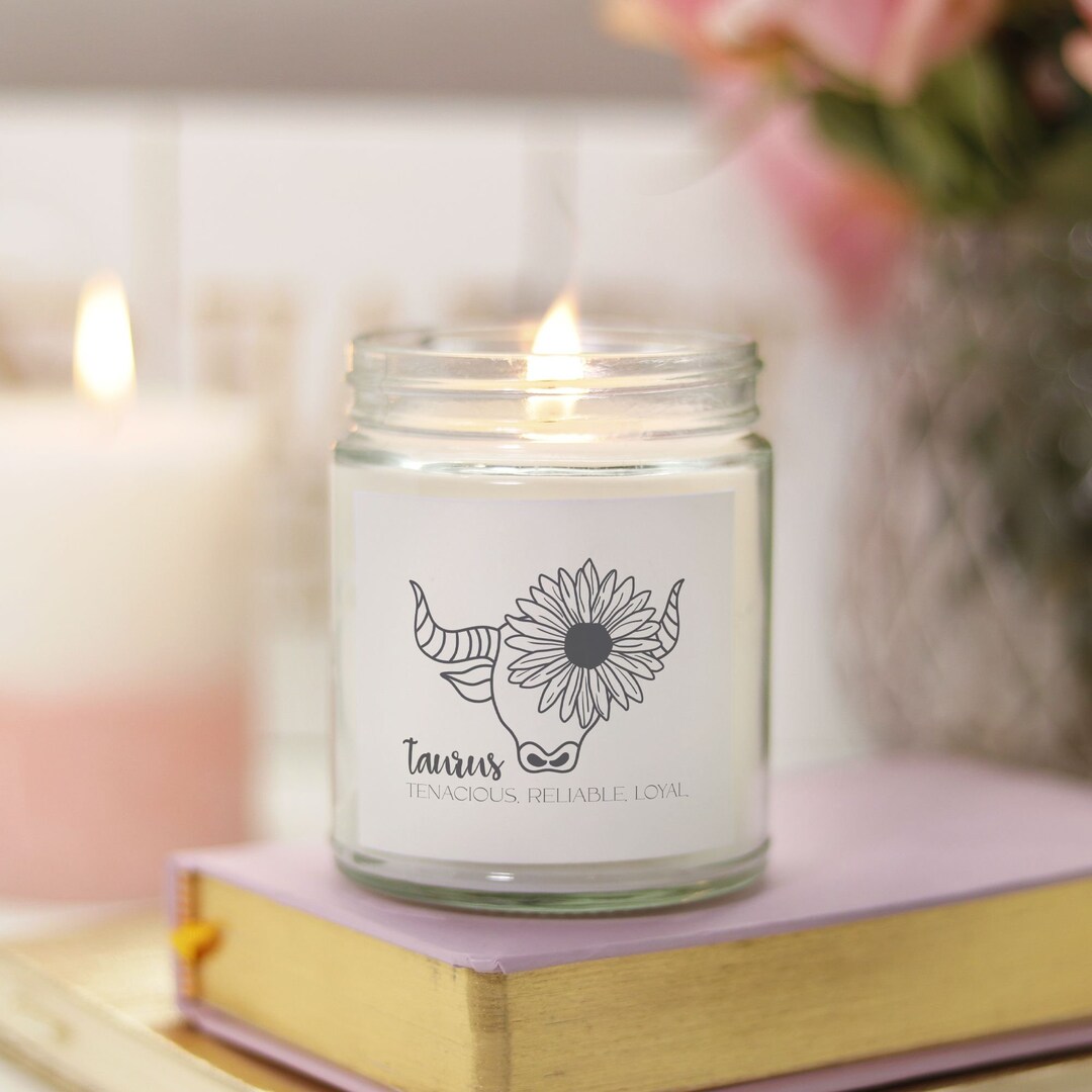Zodiac Candle Birthday Candle Astrology Gifts Zodiac Sign Etsy