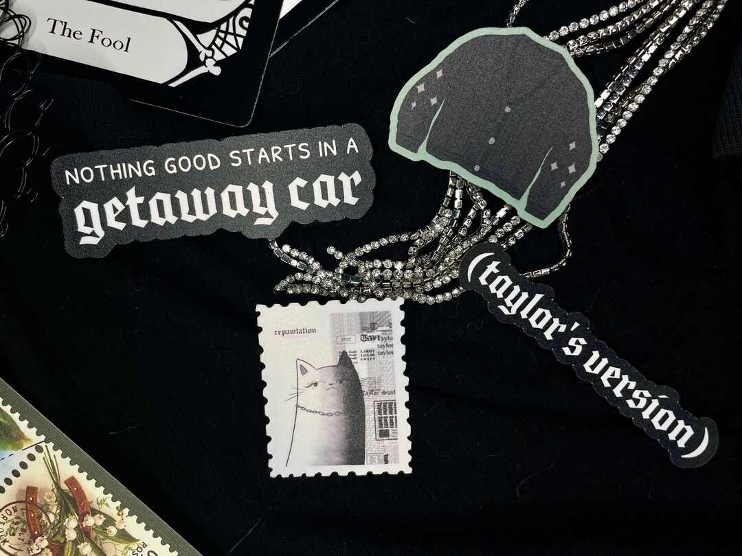 Reputation Era Handmade Sticker Bundle - Etsy