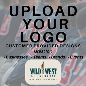 Benutzerdefinierte gesticktes Design | Vom Kunden bereitgestelltes Design | Flach oder 3D Puff Logo | Auf Bestellung