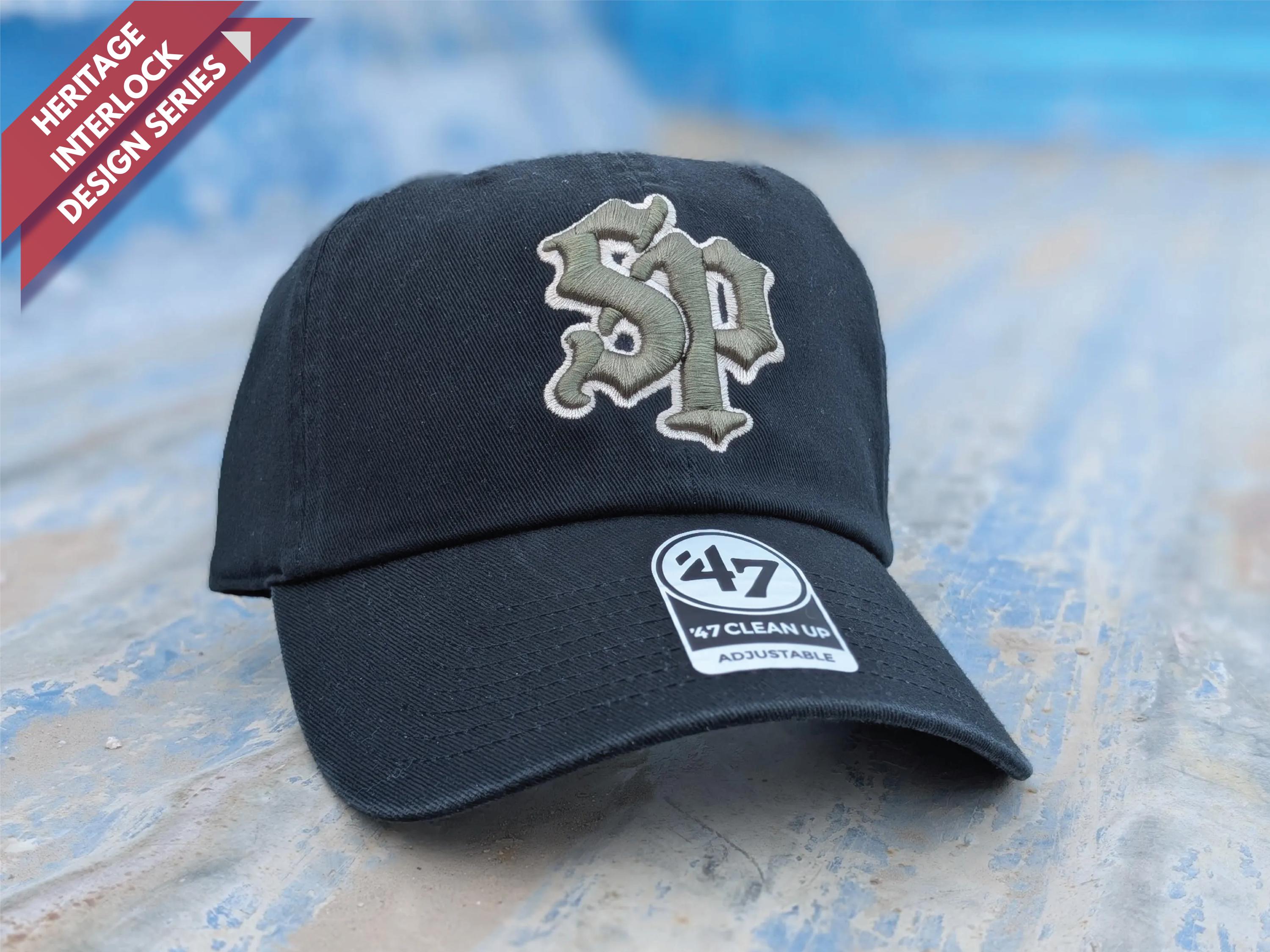 Custom Embroidered Interlocking Monogram Hat | Heritage Club 