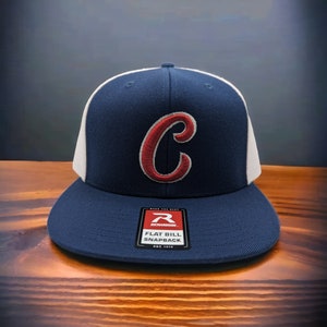 ¡Sombrero de camionero con letras retro bordadas en 3D!