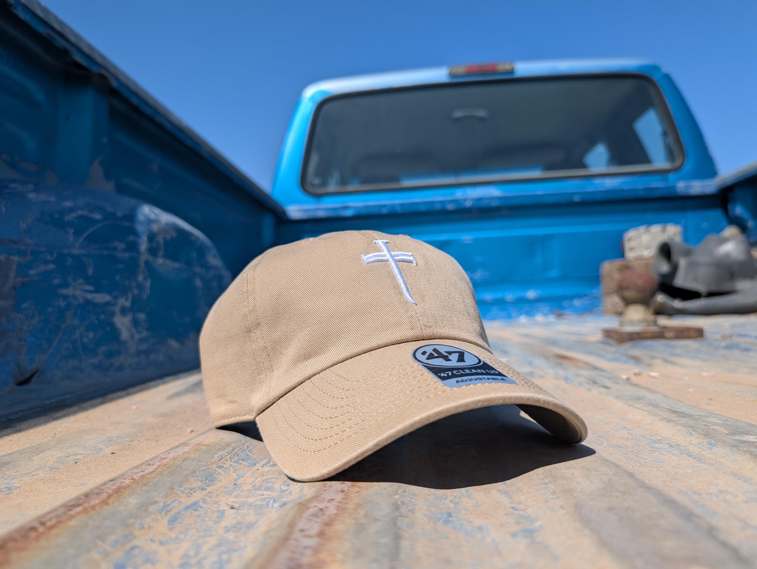 Christian Baseball Cap: 3D Cross Embroidery '47 Brand Dad Hat - Etsy