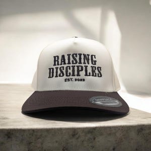 Gorra de camionero cristiana de dos tonos de moda - Raising Disciples