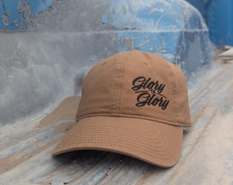 Glory to Glory Embroidered Baseball Cap – Christian Hat, Bible Verse Cap