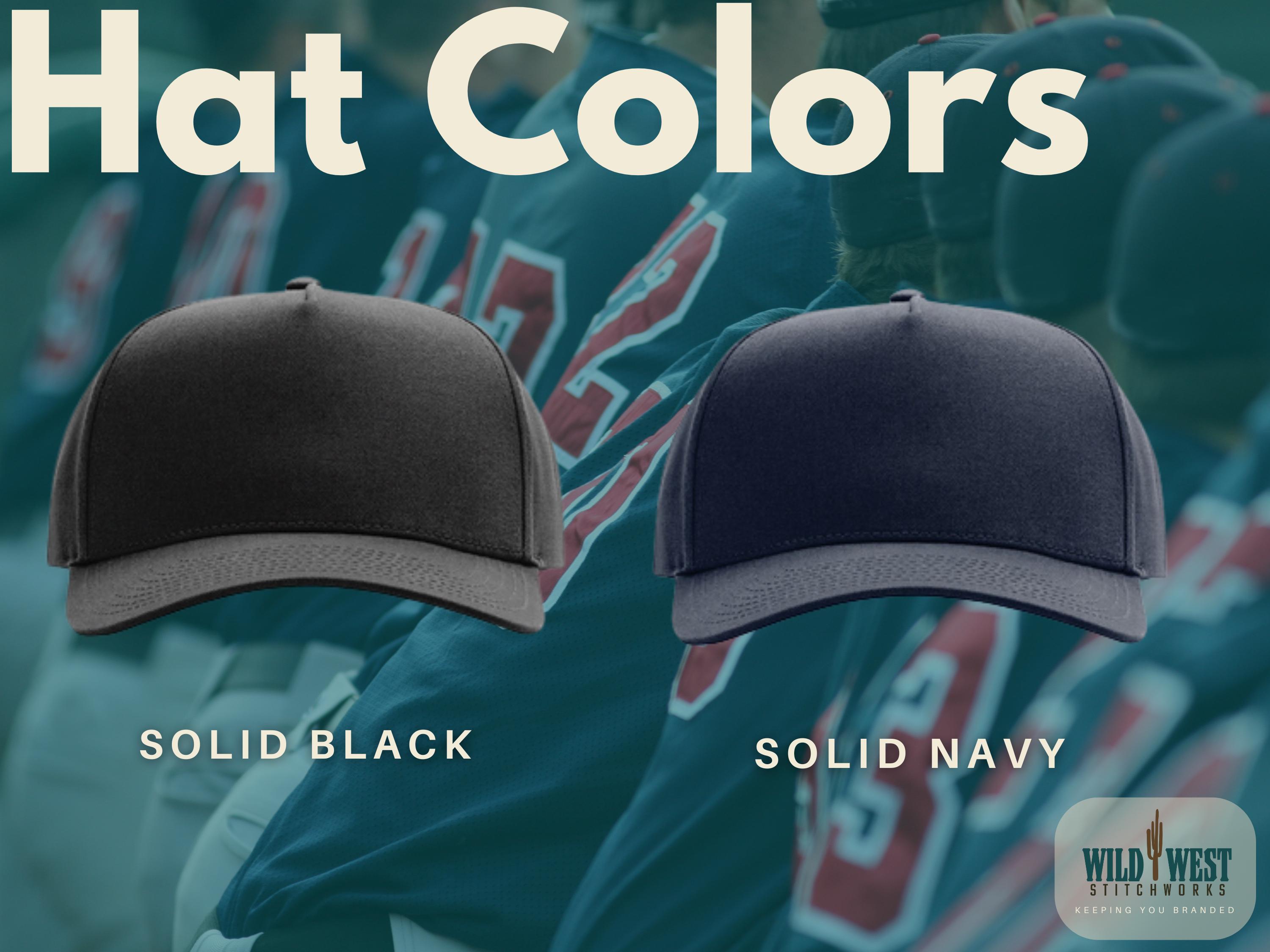 Custom 3D Puff Monogram Hat | Richardson 323 Trucker Cap | Wild West ...