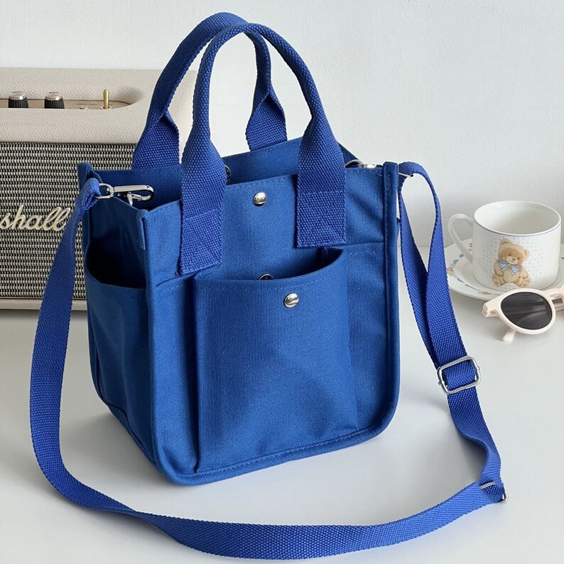 Multi Pockets Crossbody Bag Stylish Casual Bag Daily Bag Etsy