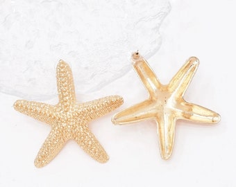 Conjunto de collar y pendientes de estrella de mar