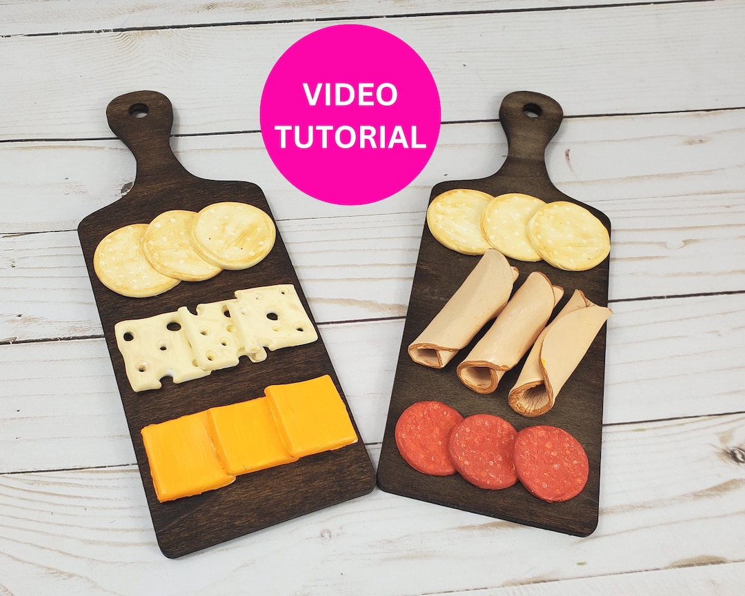 Fake Charcuterie Board Tutorial, How to Make Fake Cheese, Faux Pepperoni, Fake Deli Meat Faux