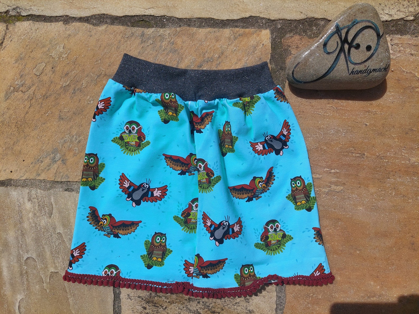 Rock the Little Mole and the Owl Blue Size 104 Etsy