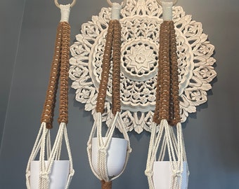 Handmade Plant Hanger Set