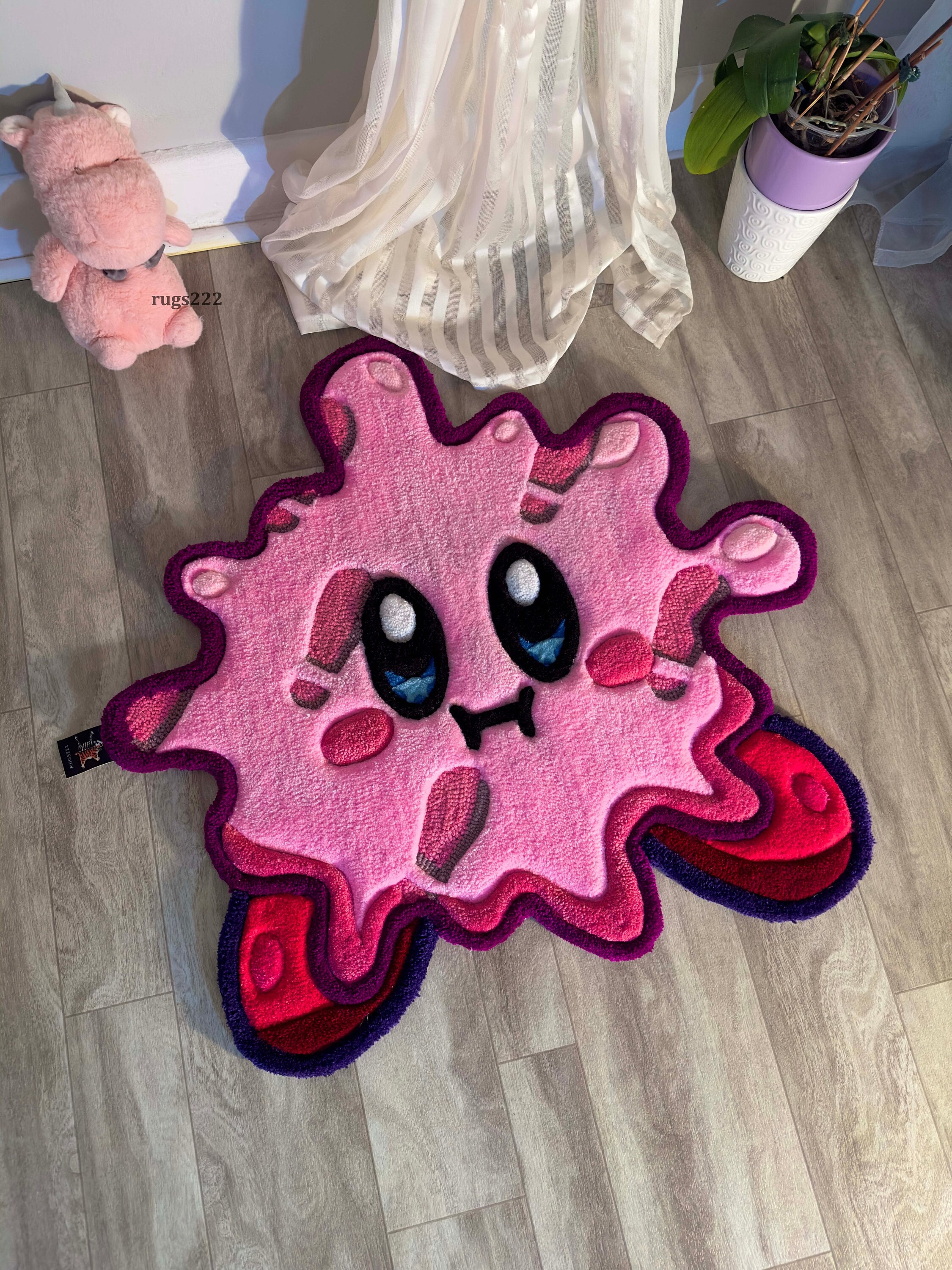 Tufted Rug Pixel Heart - Etsy