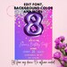 pink-and-purple-8th-birthday-party-invitation-custom-personalized