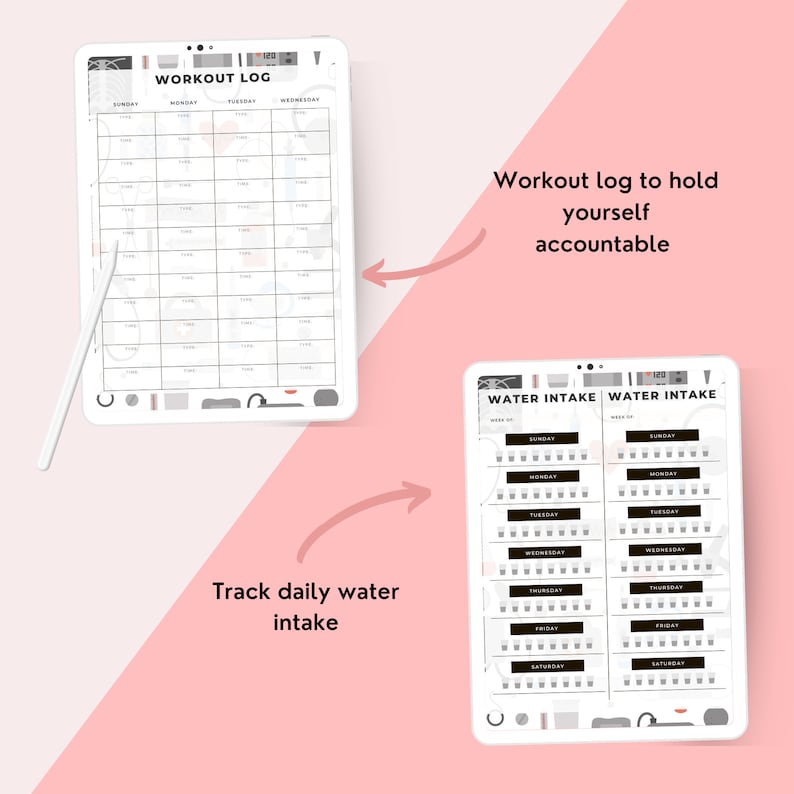 Nurse Life Digital or Printable Planner Instant Download Etsy