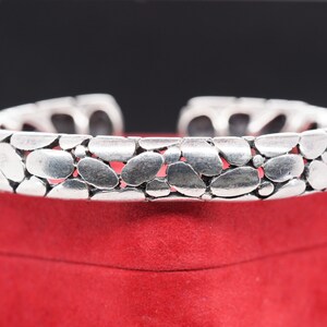 Vintage Sterling Silver Bangle Bracelet- VHK# 262