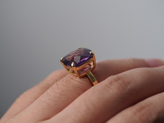 Tiffany amethyst sparkler ring deals