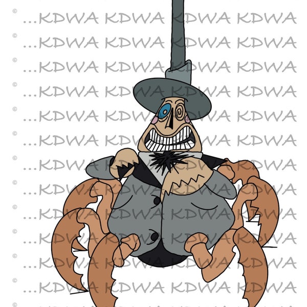 PNG NBC The Crab Mayor of Halloween Town