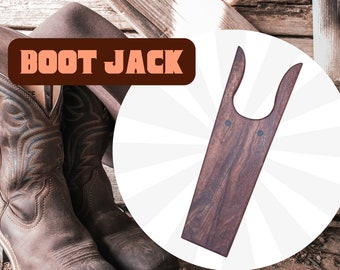 wood boot puller walnut boot jack rodeo barrel racer boot grabber wooden boot jack cowboy take off boot remover gift for dad boyfriend gift