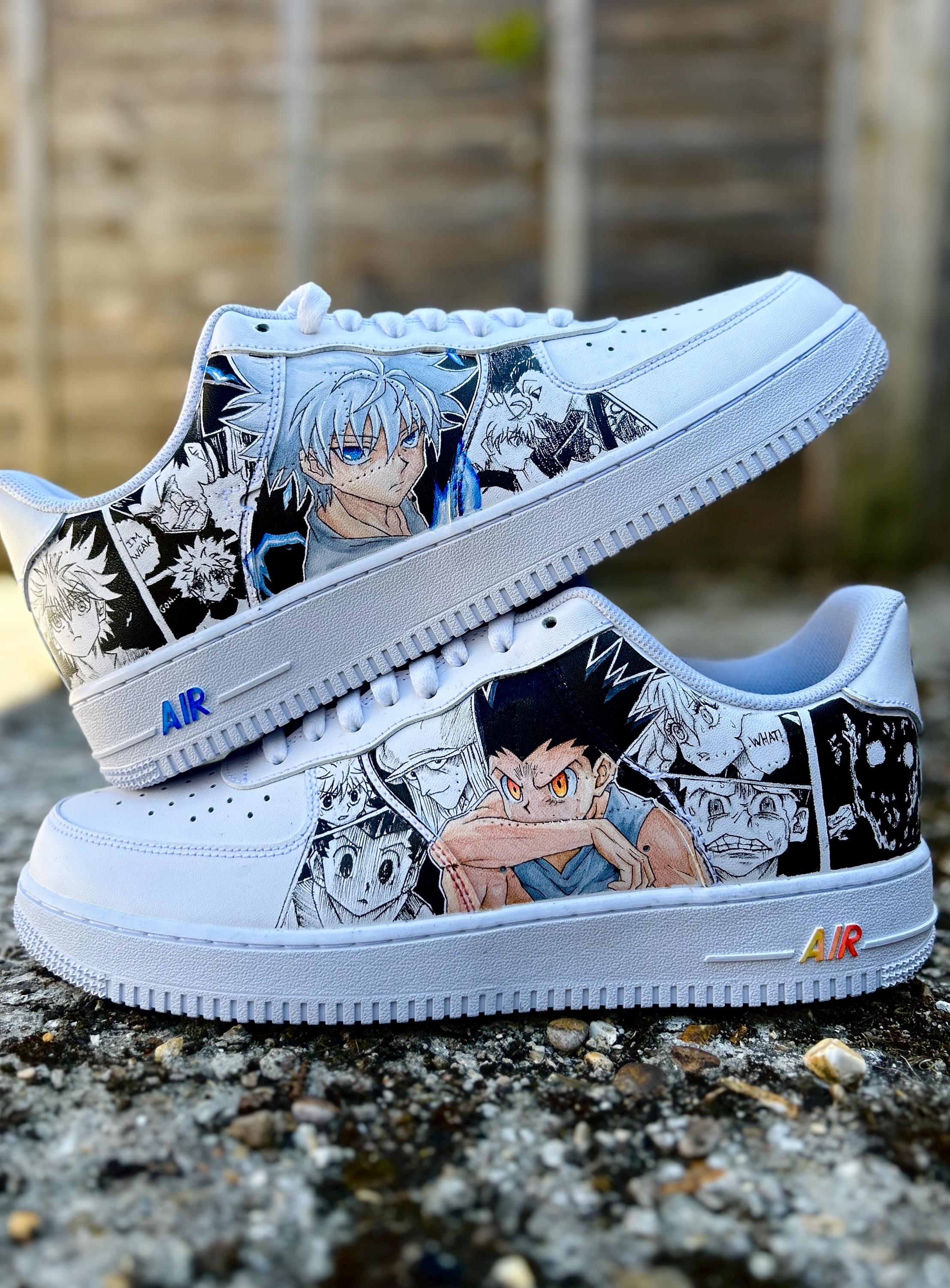 靴 kirua Anime HUNTER×HUNTER Killua Zoldyck Men's Shoes Boots Cosplay