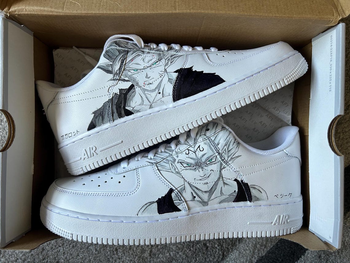 custom air force 1 goku
