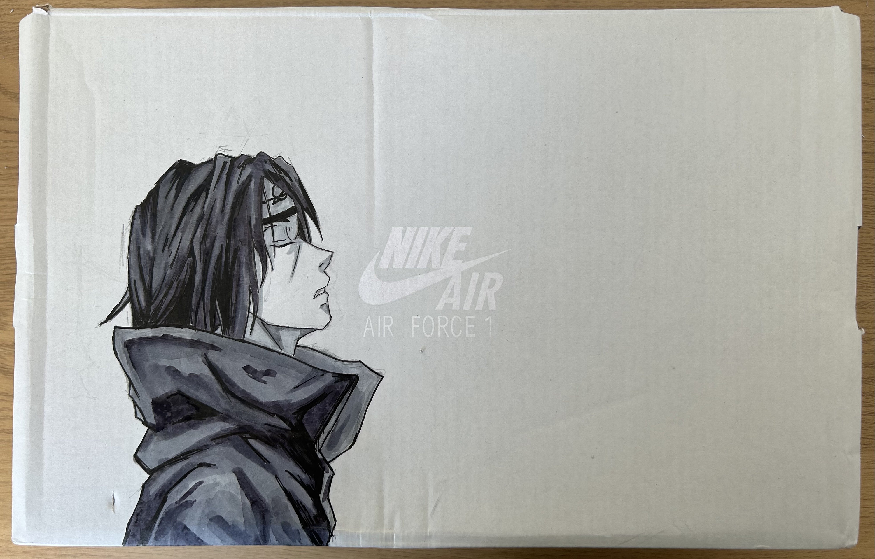 custom anime air force 1s