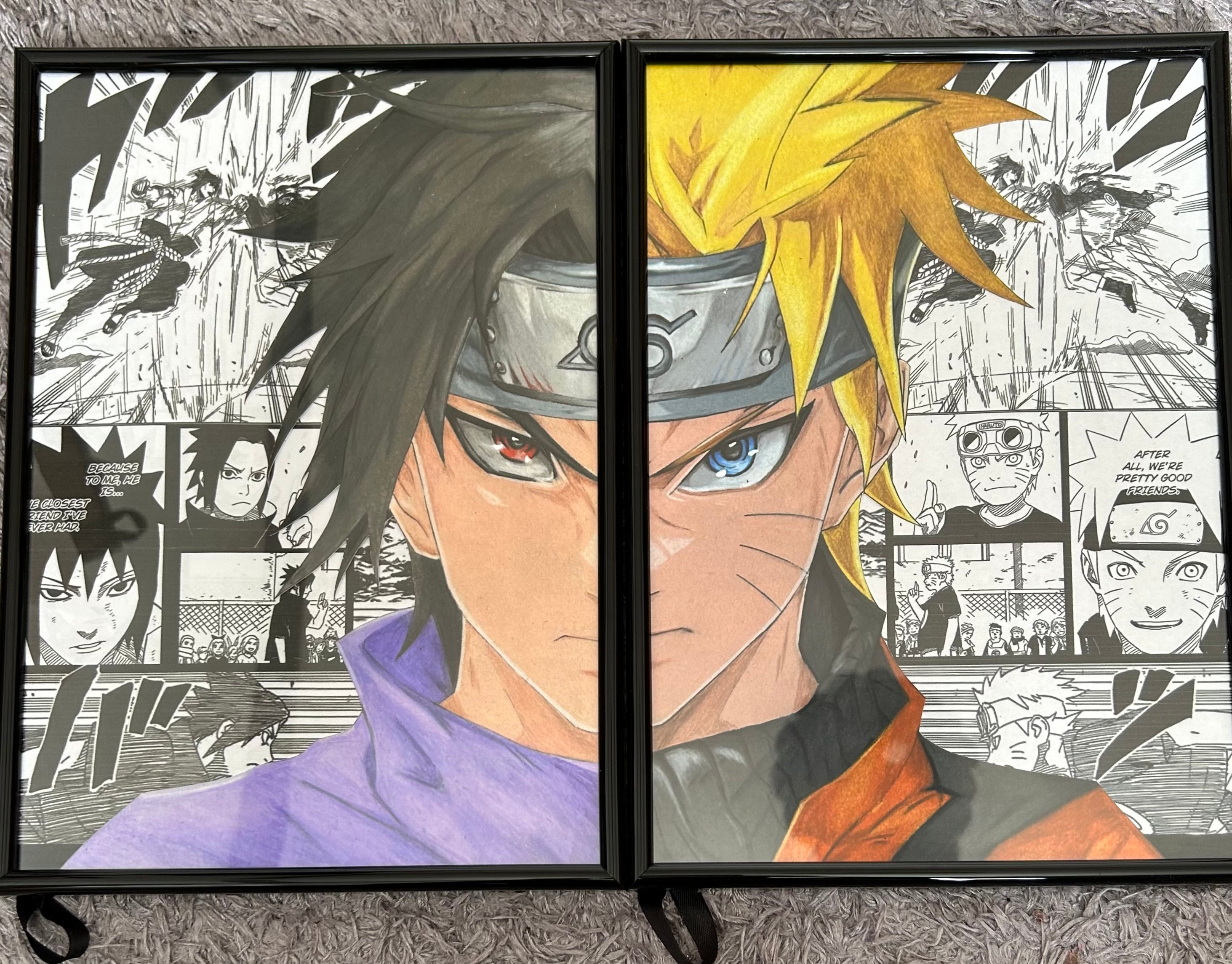 Naruto e Sasuke Photo frame effect