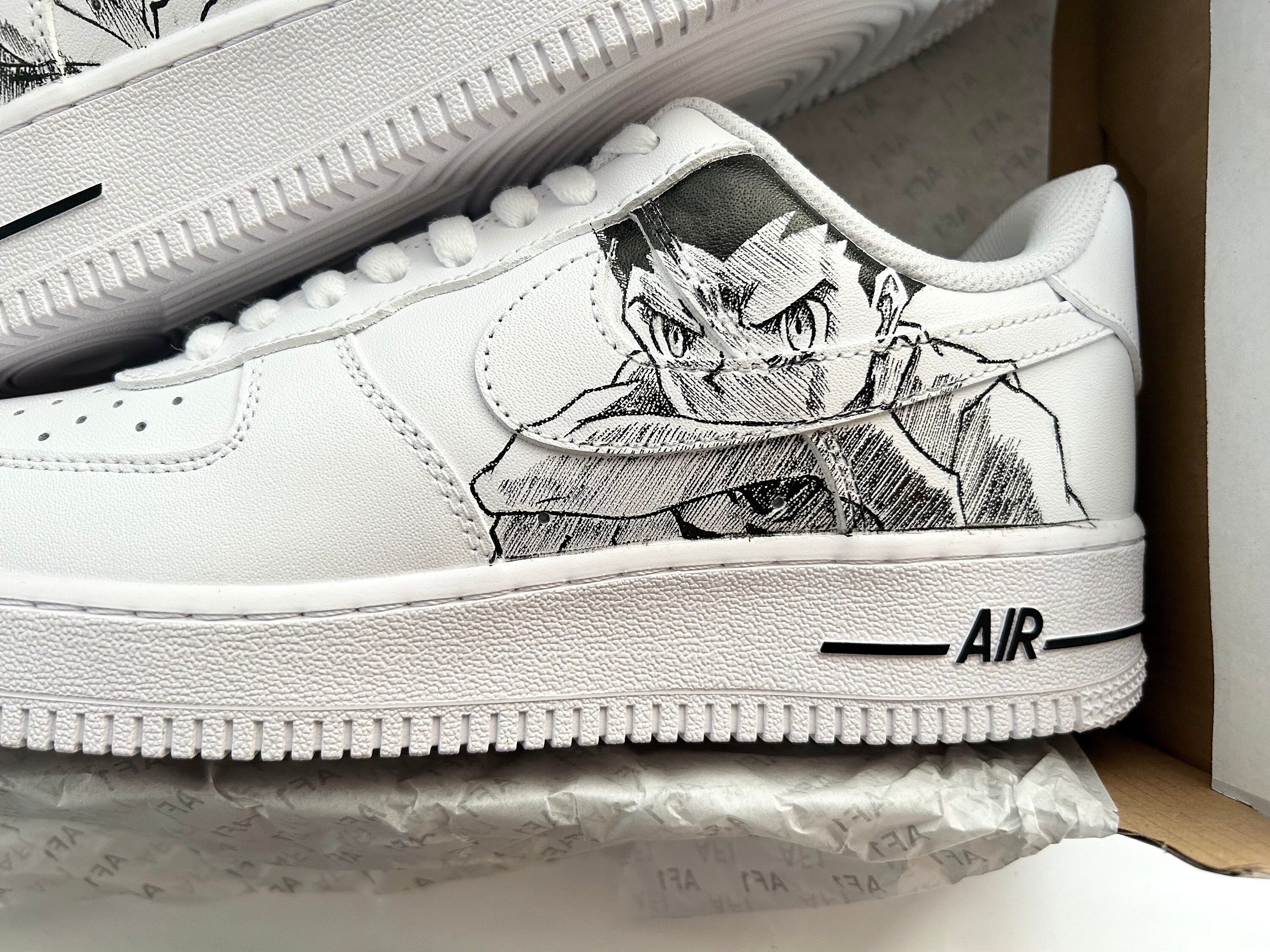 anime custom air forces