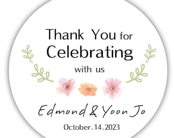 Custom Favor Souvenirs / wedding/ Custom Stickers / Custom Labels /Wedding Favor Sticker / Unique Favor Labels / Custom Favor Souvenirs /